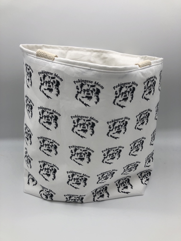 Pekingese Mom Tote Bag - Image 3