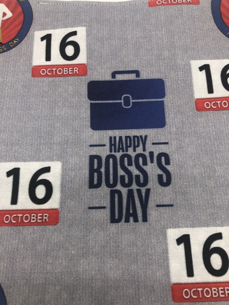 boss's day dog scarf