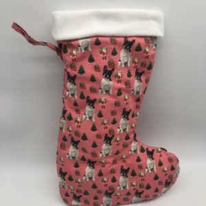 french bulldog#2 christmas stocking
