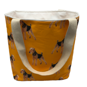 airedale #4 tote bag