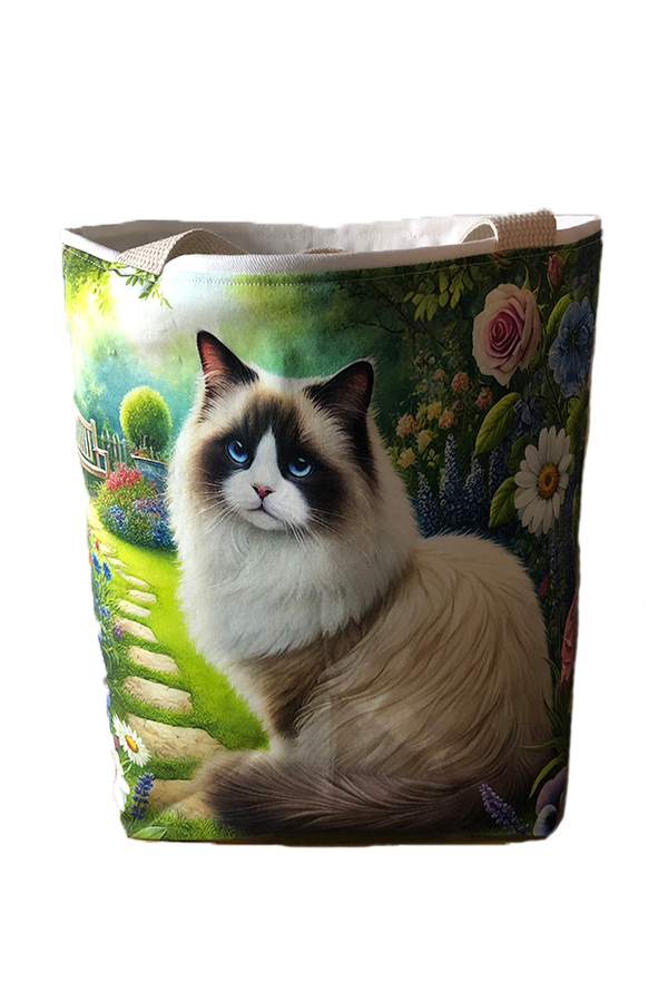 Ragdoll Seal Point Garden Tote Bag - Image 4