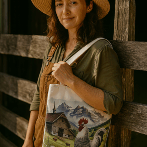 Appenzeller Spitzhauben Farm tote