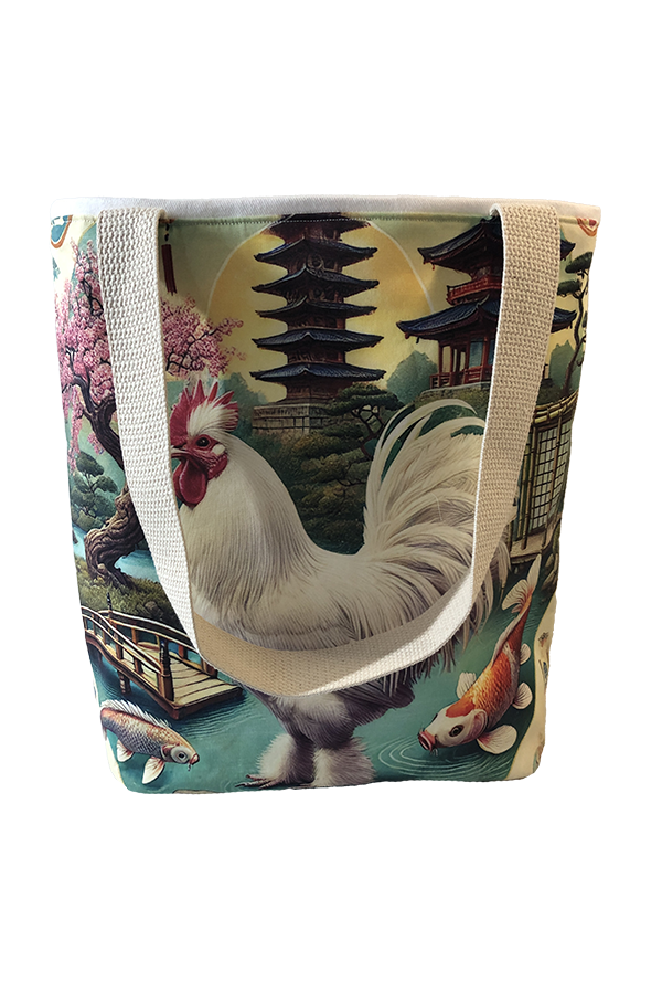 Silkie White Heritage Tote Bag - Image 5