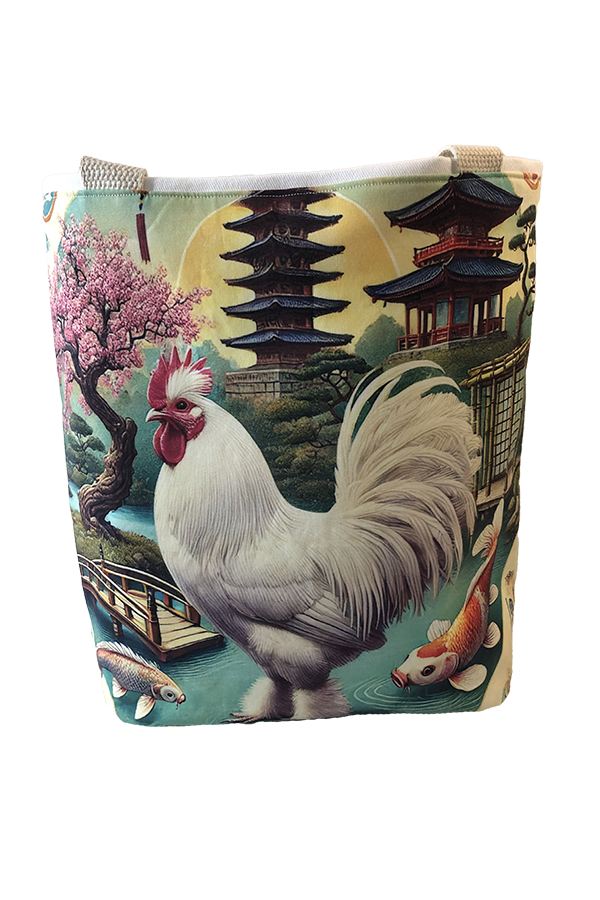 Silkie White Heritage Tote Bag - Image 4