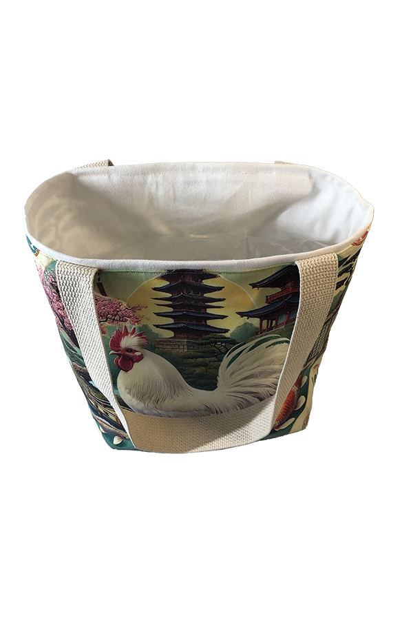 Silkie White Heritage Tote Bag - Image 2