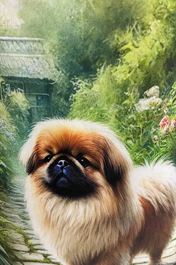 Pekingese Garden Tote Bag - Image 5