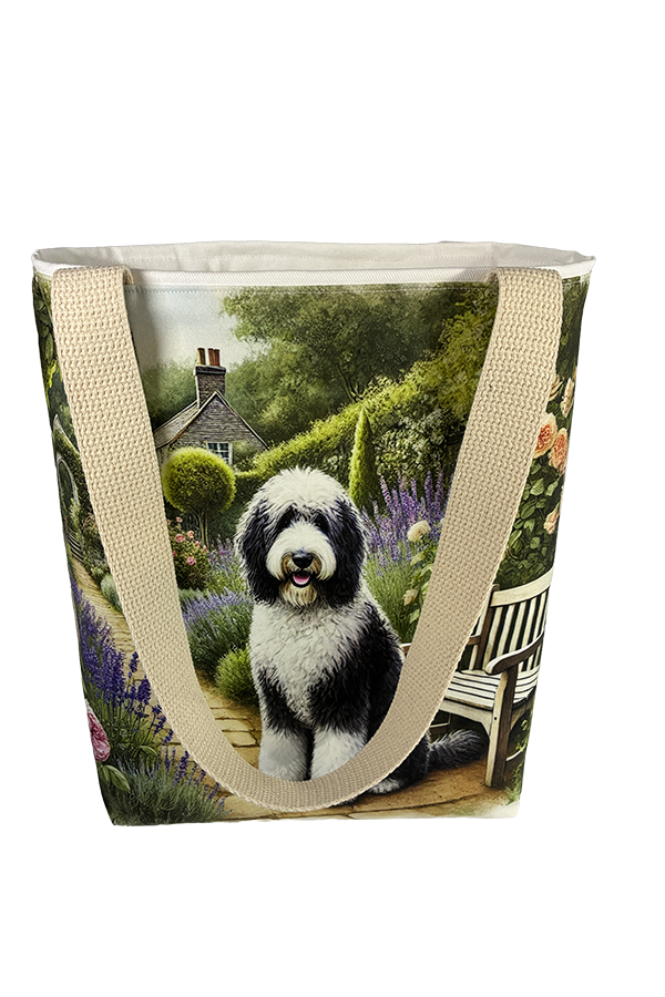 Sheepadoodle Garden Tote Bag - Image 5