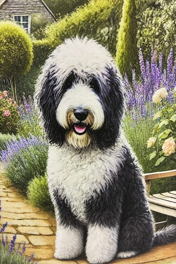 Sheepadoodle Garden Tote Bag - Image 2